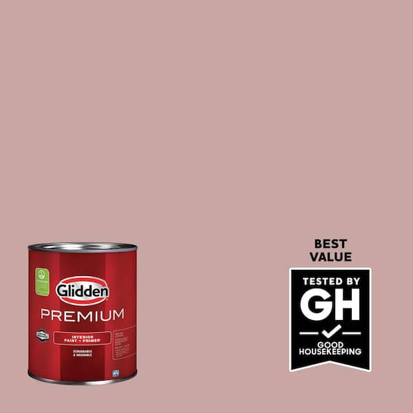 Glidden Premium 1 qt. PPG1059-4 Parfait Eggshell Interior Latex Paint