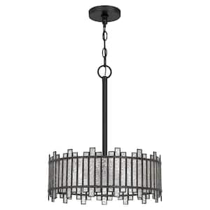 Hartman 3-Light Matte Black Pendant