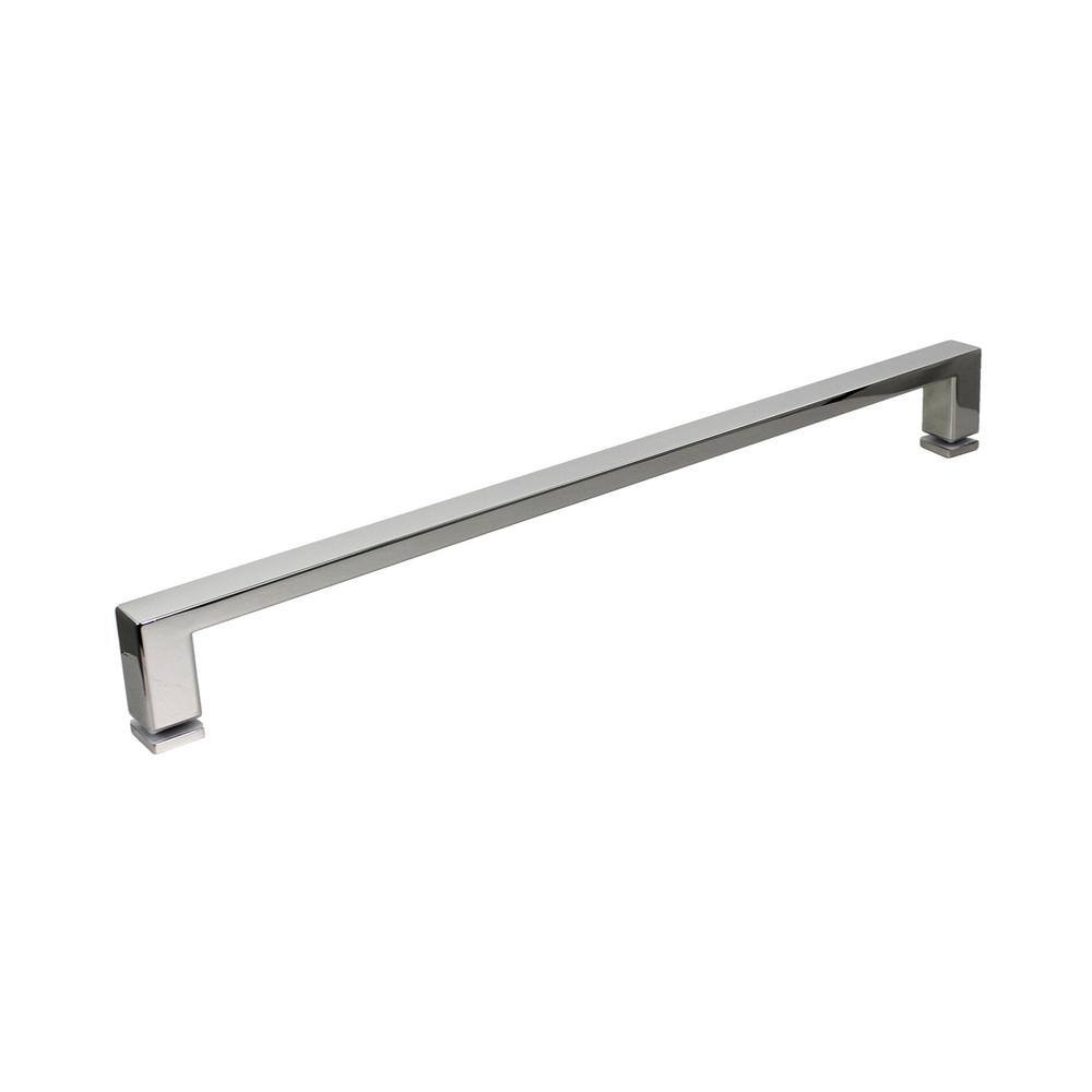 Brianna 48" x 80" Frameless Sliding Shower Door in Polished Chrome