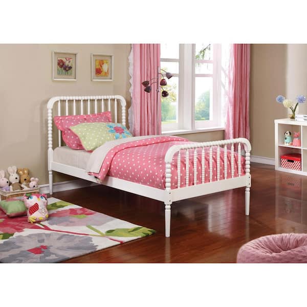 キャサリンフランコーワ　テンダーモーメントタイニーエンジェルパズル1000ピース Coaster Jones White Twin Platform Bed 400415T - The Home Depot