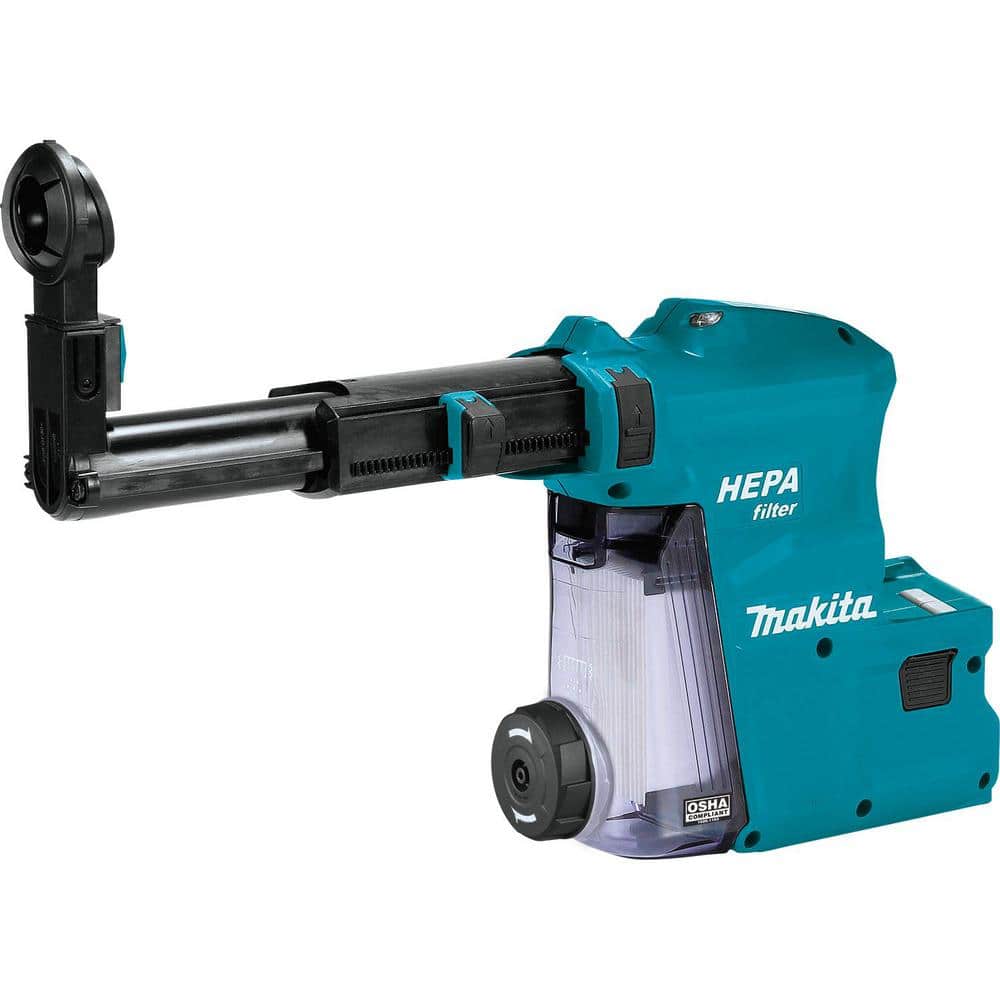 Makita Dust Extractor Attachment with HEPA Filter Cleaning