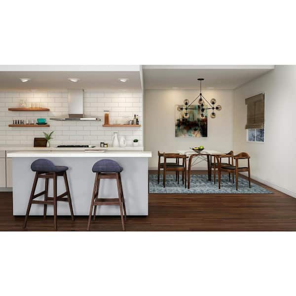 6 in. White Recessed Ceiling Light Trim with Adjustable Eyeball