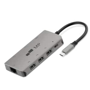 Micro Connectors, Inc USB-C to HDMI/USB A 3.0/USB-C Multiport Adapter  USB31-UCHDMIU3 - The Home Depot