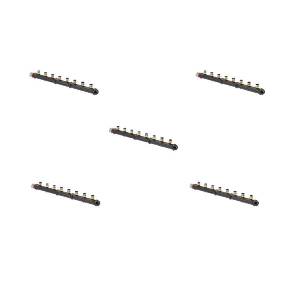 PureFlow 1 in. x 1/2 in. Press Polymer Closed Manifold-8 Outlets (5-pack) price history on PriceWatchPro