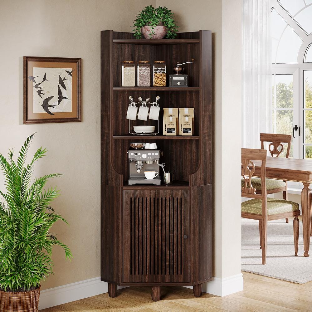 Amazon.com - HOMCOM Farmhouse Barn Door Accent Cabinet