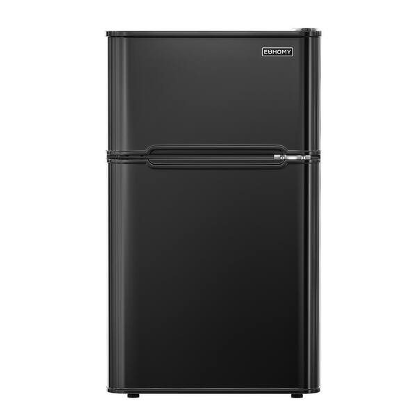 20 in. 3.2 cu. ft. Mini Refrigerator in Stainless Steel with Freezer