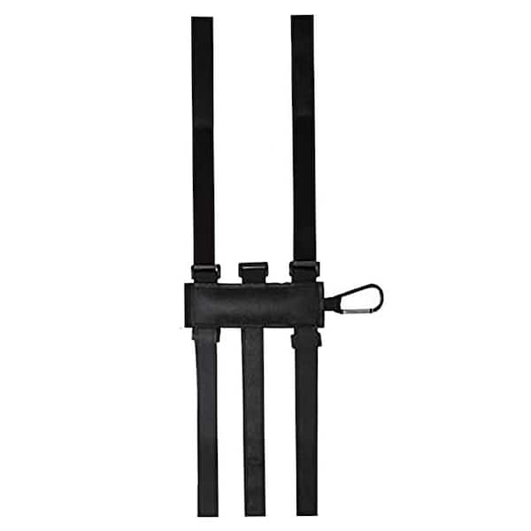 Portable Adjustable Speaker Mount Strap Holder for Bike Golf Cart Boat Outdoor Wireless Accessory Black