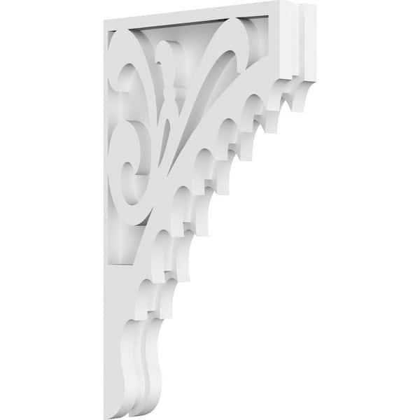Ekena Millwork 1-7/8 in. x 14 in. x 8 in. PVC Genova Corbel