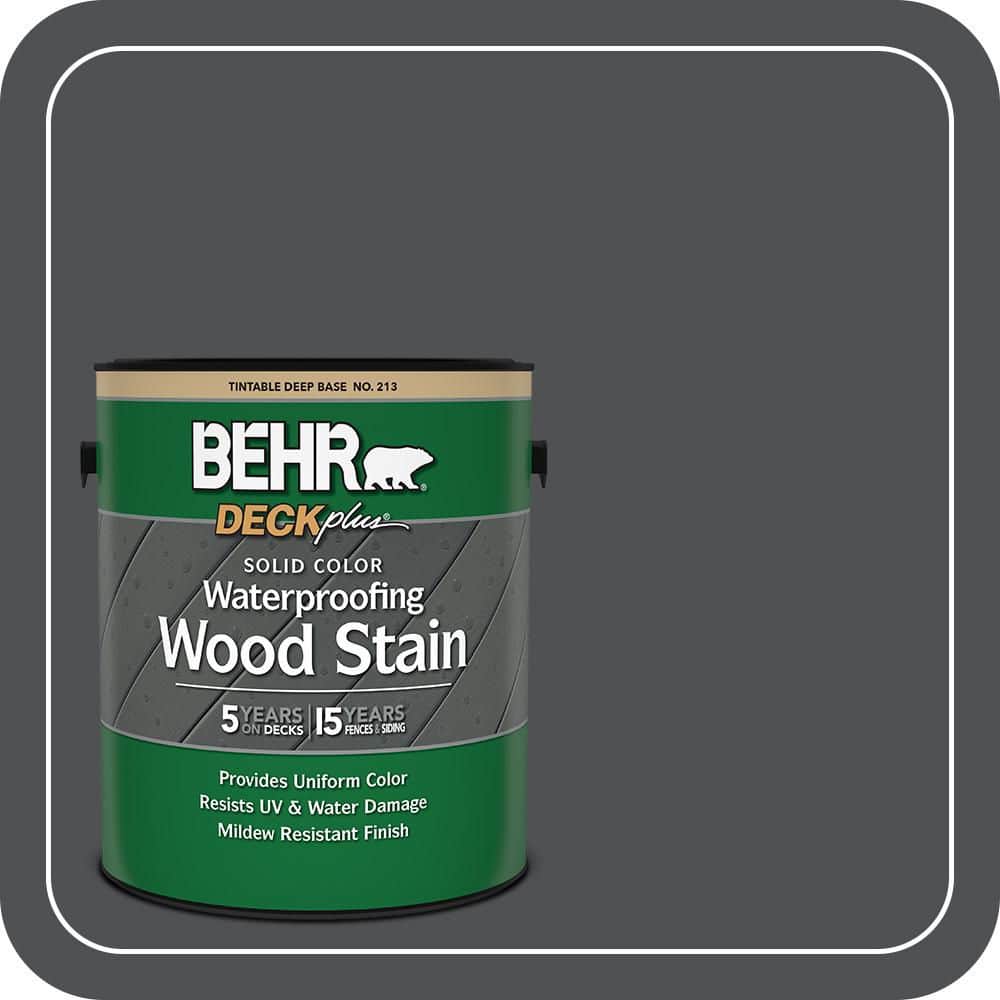 BEHR DECKplus 1 gal. #PPU18-01 Cracked Pepper Solid Color