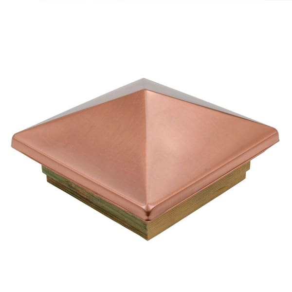 4x4 Copper Post Caps