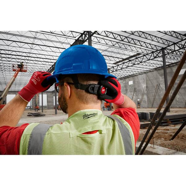 Milwaukee BOLT Gray Type 1 Class C Full Brim Vented Hard Hat