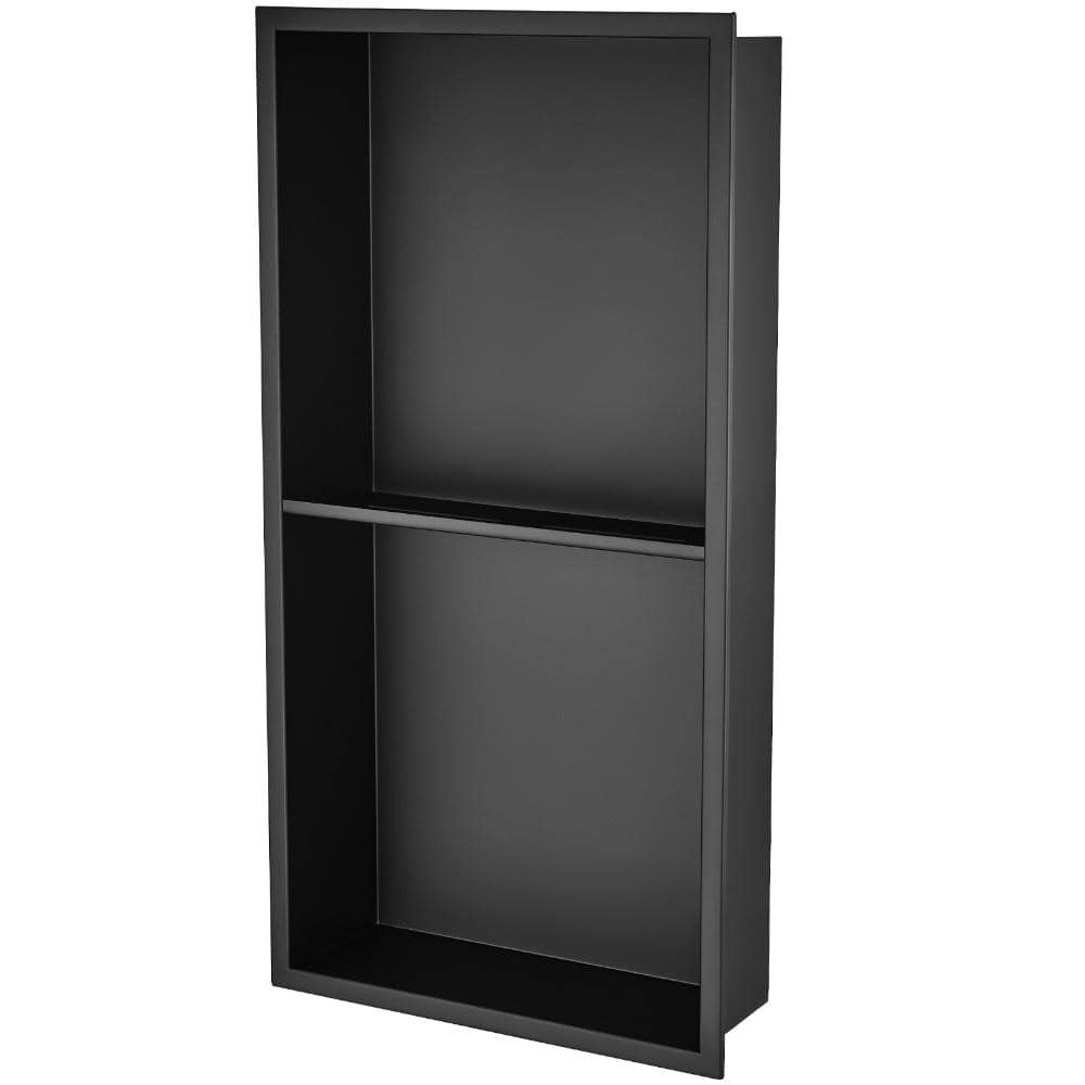 No-Tile Shower Niche 13 in. x 25 in. 304 Stainless Steel, Recessed Wall Niche, Sealed Waterproof Rust-Resistant price history on PriceWatchPro