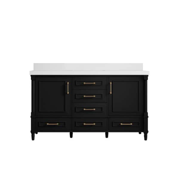 Willow Collections Hudson 60 in. W x 22 in. D x 36 in. H Single Sink ...