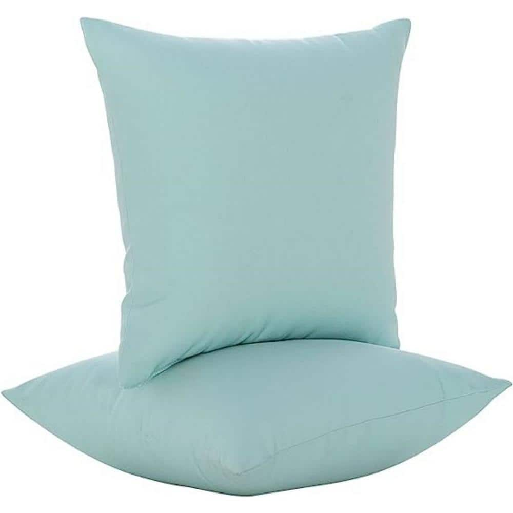 Cubilan 18 in. x 18 in. Outdoor Water Resistance Decorative Pillows with  Inserts for Patio Furniture, Throw Pillow (Pack of 2) B0B2J4N6JD - The Home  Depot