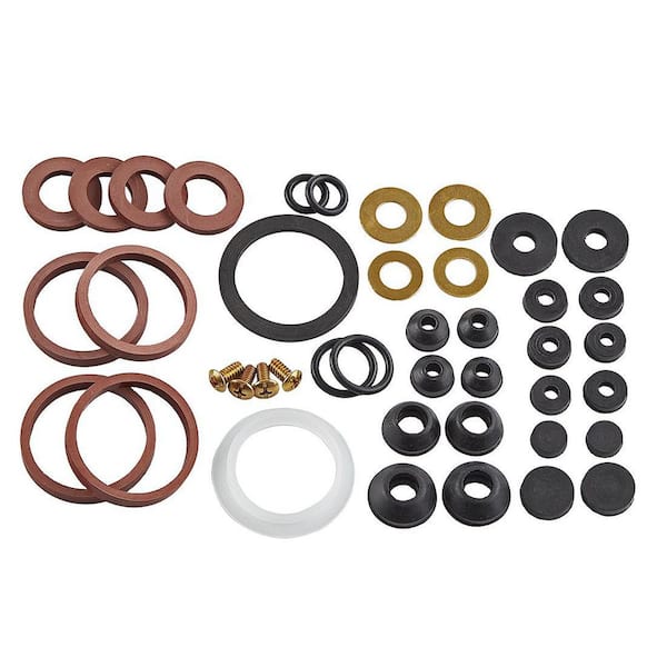 Everbilt Home Rubber Washer Assortment Kit (42-Pieces)