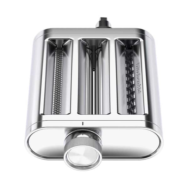 KitchenAid Stainless Steel 3-in-1 Pasta Attachment for Stand Mixer ...