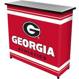 University of Georgia Red 36 in. Portable Bar