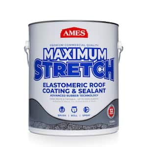 1 Gal. White Maximum-Stretch Rubber and Acrylic Reflective Roof Coating