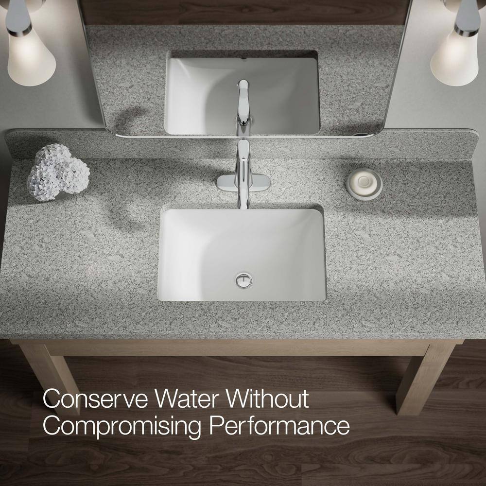 Easmor Polished Chrome Single Handle Bathroom Faucet