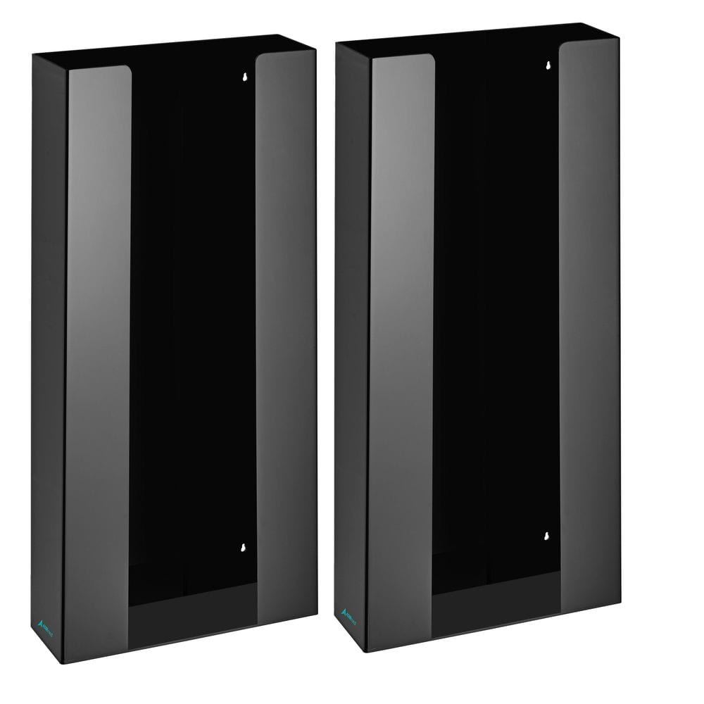 Quad Box Capacity Acrylic Black Glove Dispenser (2-Pack) price history on PriceWatchPro