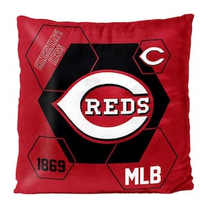 MLB Reds Connector Velvet Reverse Pillow