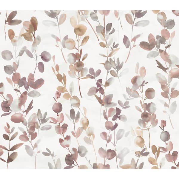 Joyful Eucalpytus Purple Wallpaper