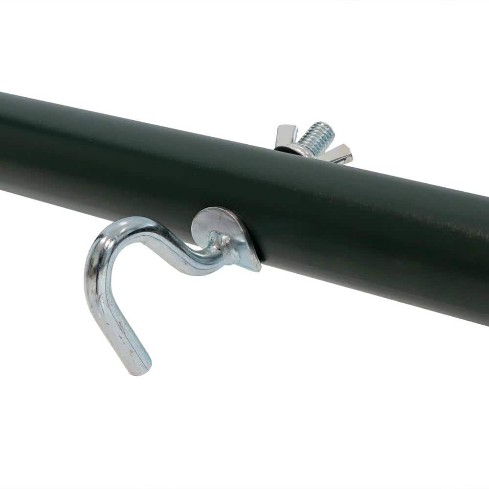 Green Powder-Coated Steel Universal Hammock Stand for 2-Person