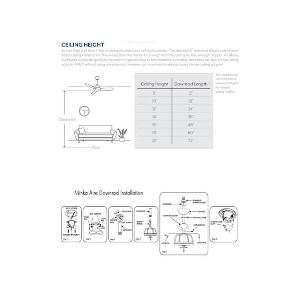 MINKA-AIRE Dyno XL 60 in. Integrated LED Indoor Coal Smart Ceiling