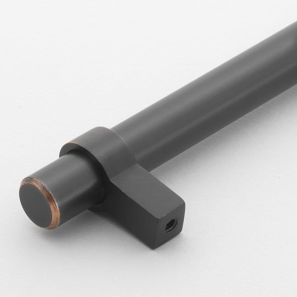 Oil Rubbed Bronze Modern Bar Pull with Mounting Hardware