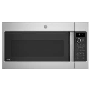 Profile 1.7 cu. ft. Over the Range Microwave in Stainless Steel with Air Fry