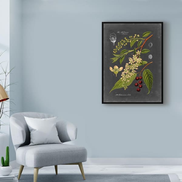 Trademark Fine Art Midnight Botanical Ii by Vision Studio 32 in. x 24 in.  WAG00950-C2432G - The Home Depot