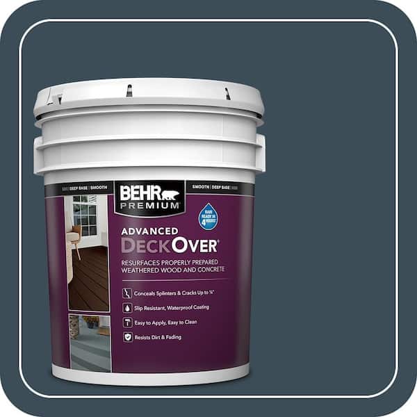 5 gal. #SC-101 Atlantic Smooth Solid Color Exterior Wood and Concrete Coating