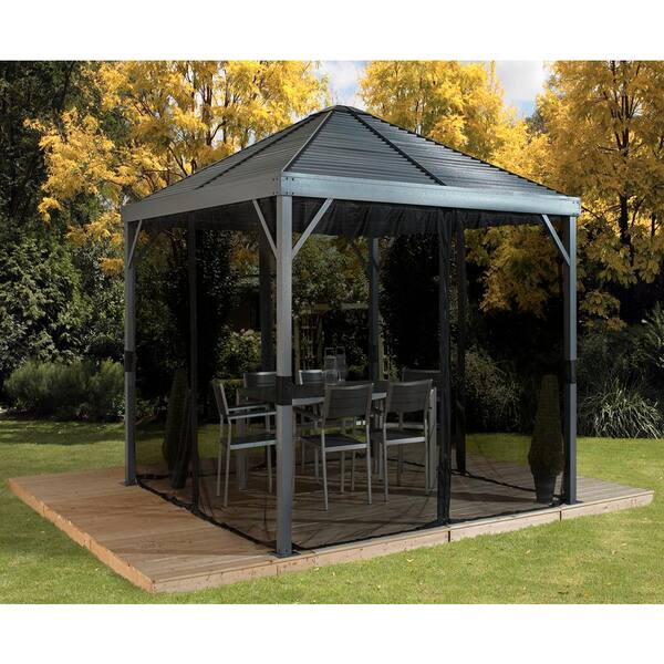 8 ft. W Sanibel Aluminum Gazebo 