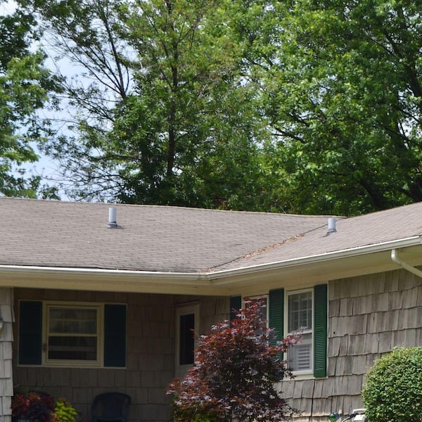 Grip-Rite - 1 in. x 11-Gauge Electrogalvanized Smooth Shank Roofing Nails 5 lb. Box