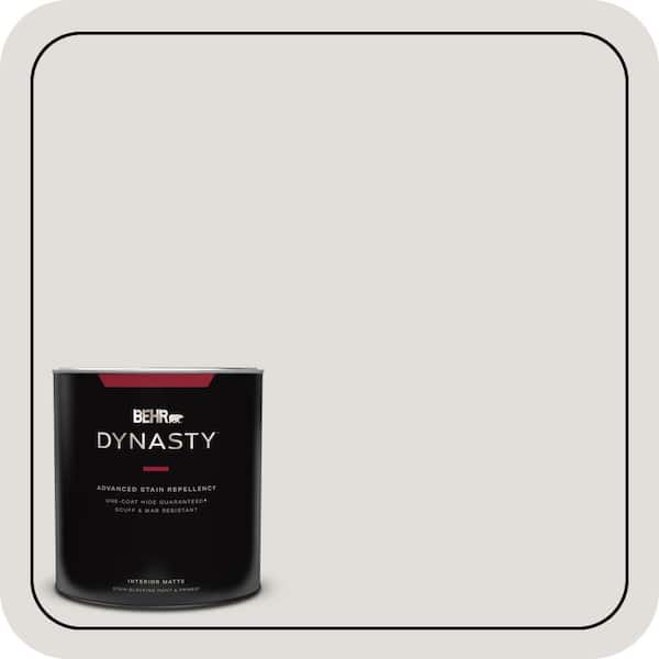 BEHR DYNASTY 1 qt. #PWN-63 Abalone Shell Matte Interior Stain-Blocking Paint & Primer