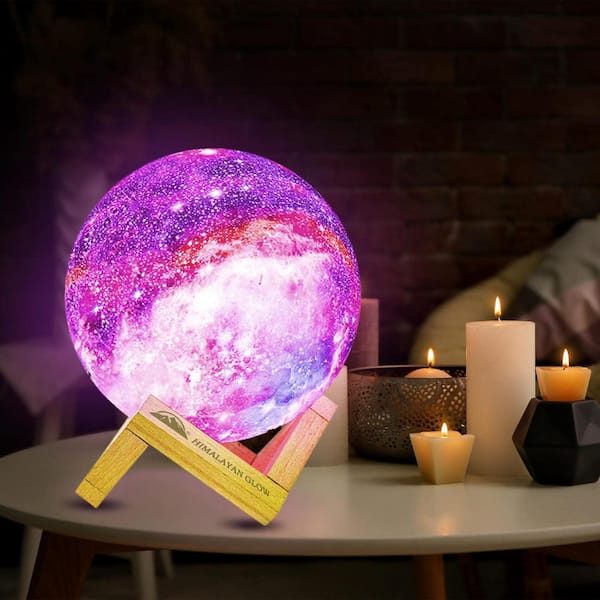  Paint Your Own Moon Lamp Kit, 16 Colors Rechargeable