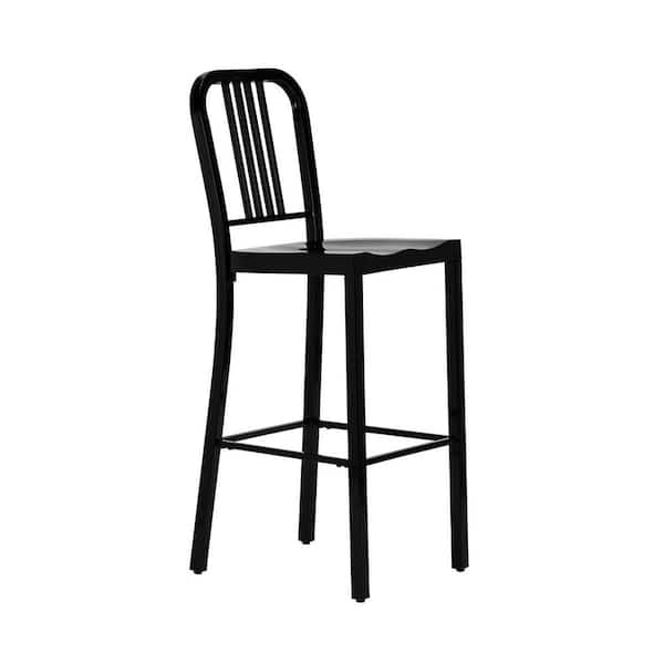 Stylewell black metal bar stool new arrivals