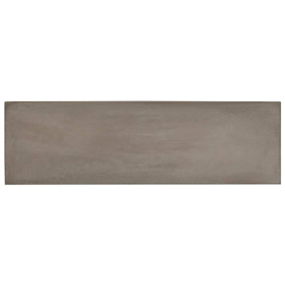 Vibe Shadow Gray 2.36 in. x 0.39 in. Matte Cement Subway Wall Tile Sample price history on PriceWatchPro