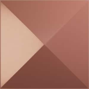 11-7/8 in. W x 11-7/8 in. H Sellek EnduraWall Decorative 3D Wall Panel, Champagne Pink (Covers 0.98 Sq.Ft.)