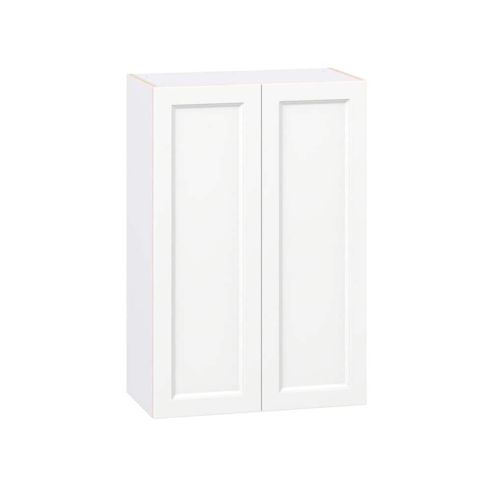 Laramie 27 in. W x 14 in. D x 40 in. H Assembled Wall Kitchen Cabinet in Painted Bright White price history on PriceWatchPro