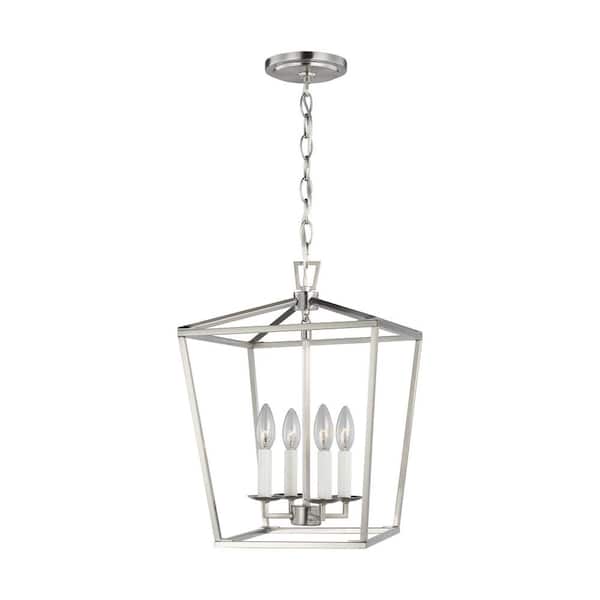 Generation Lighting Dianna 4-Light Brushed Nickel Small Pendant