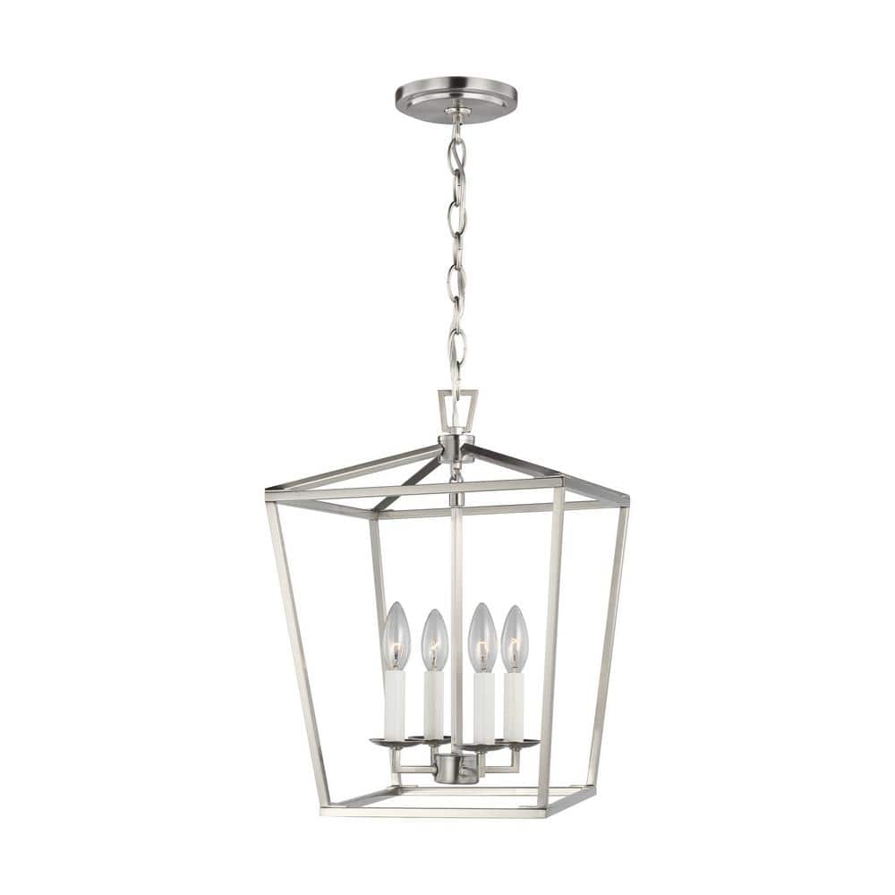 Dianna 4-Light Brushed Nickel Small Pendant -  Generation Lighting, 5292604-962