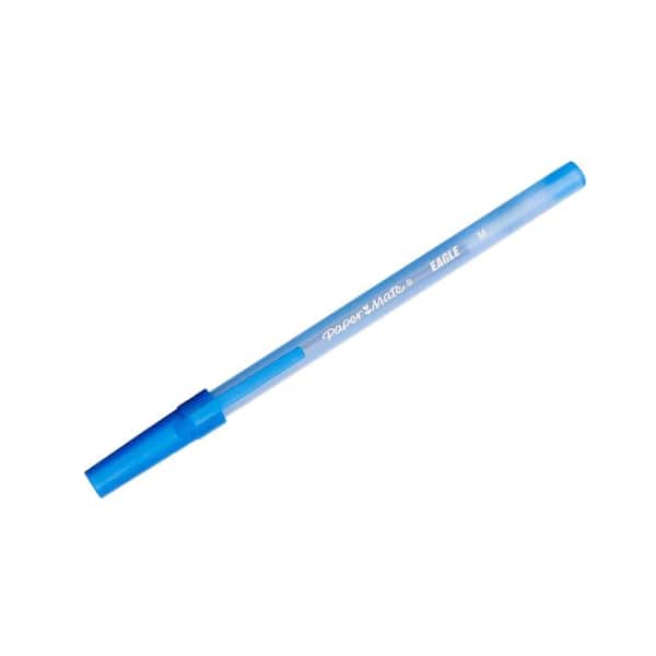 Paper Mate Eagle Blue Medium Tip Ballpoint Pen (12-Pack) 70611
