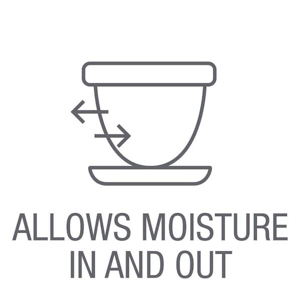 Pennington - 9.5 in. Medium Clay Terra Cotta Pot