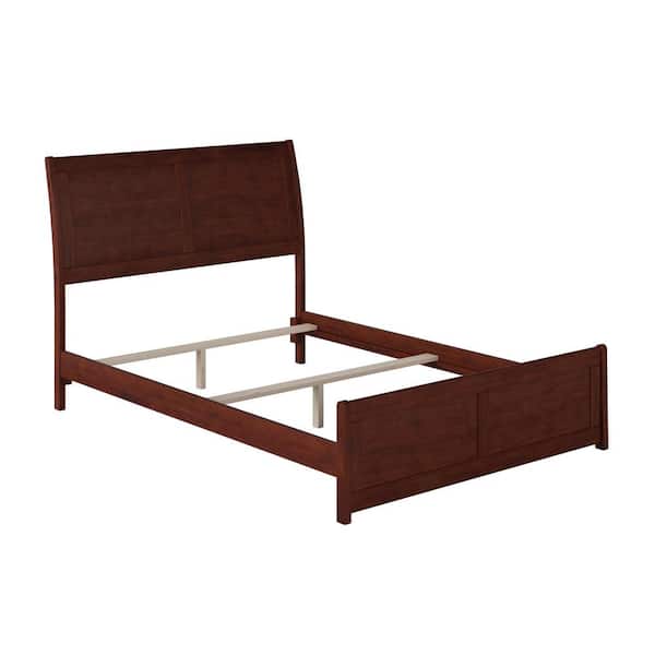 AFI Portland Walnut Full Traditional Bed with Matching Foot Board