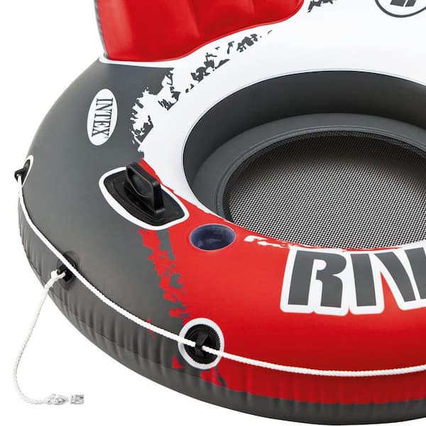 Intex River Run 1 Water Pool Inflatable Tube Raft and Mega Chill Inflatable  Cooler 56825EP + 56822EP - The Home Depot