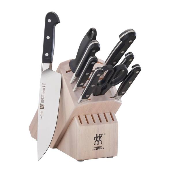 Henckels Solution 12-piece Knife Block Set - Walnut & Reviews