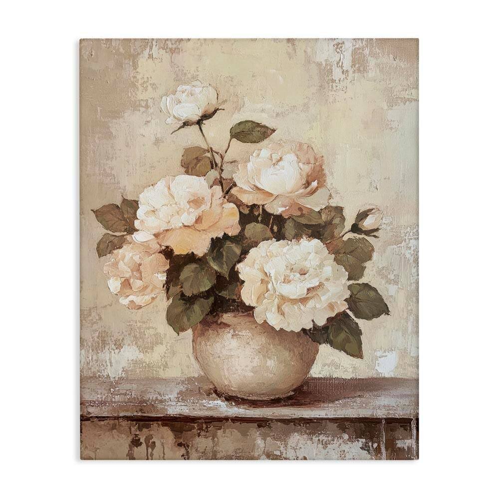 Lovely Cottage Bouquet by Petal Prints Design Unframed Nature Graphic Art Print 48 in. x 36 in. price history on PriceWatchPro