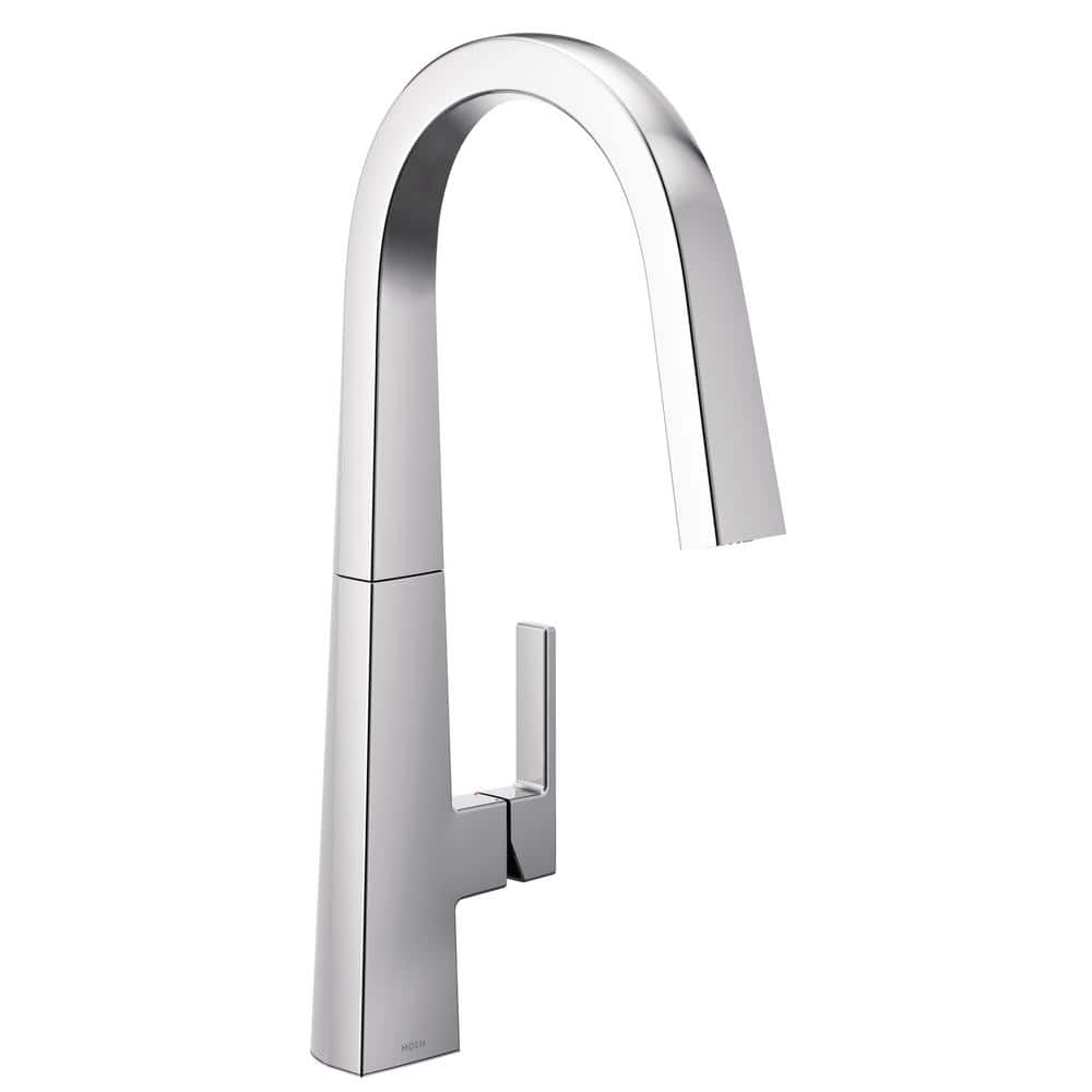 Nio Single-Handle Pull-Down Sprayer Kitchen Faucet with Reflex and Power Clean in Chrome