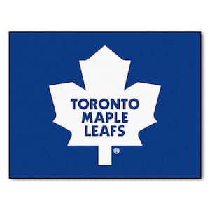 NHL Toronto Maple Leafs Blue 3 ft. x 4 ft. Indoor All Star Area Rug